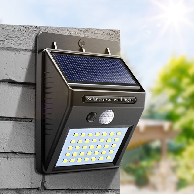 SOLAR SENSOR WALL LIGHT