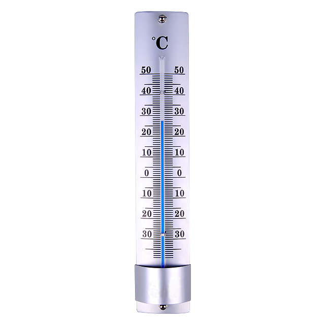 Indoor And Outdoor Metal Thermometer